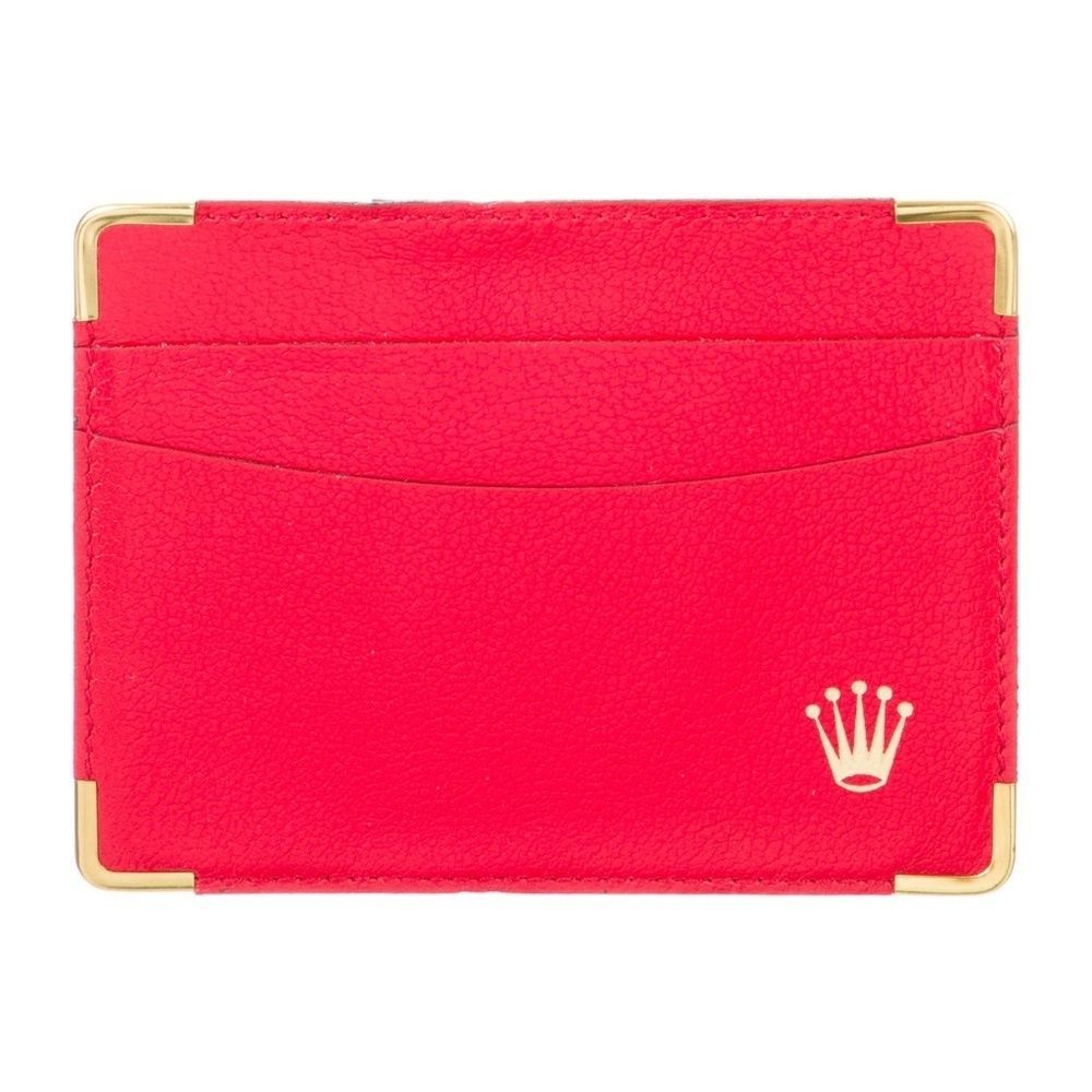 Rolex Leather Card Holder